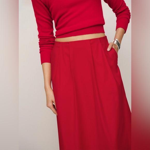 Reformation Lucy Skirt | Lipstick 🛍Spring Festival Sale🛍 - Picture 3 of 6
